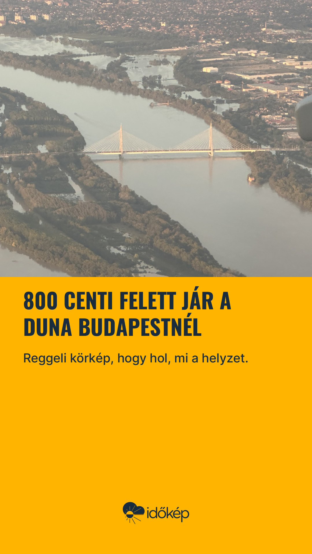 800 centi felett jár a Duna Budapestnél