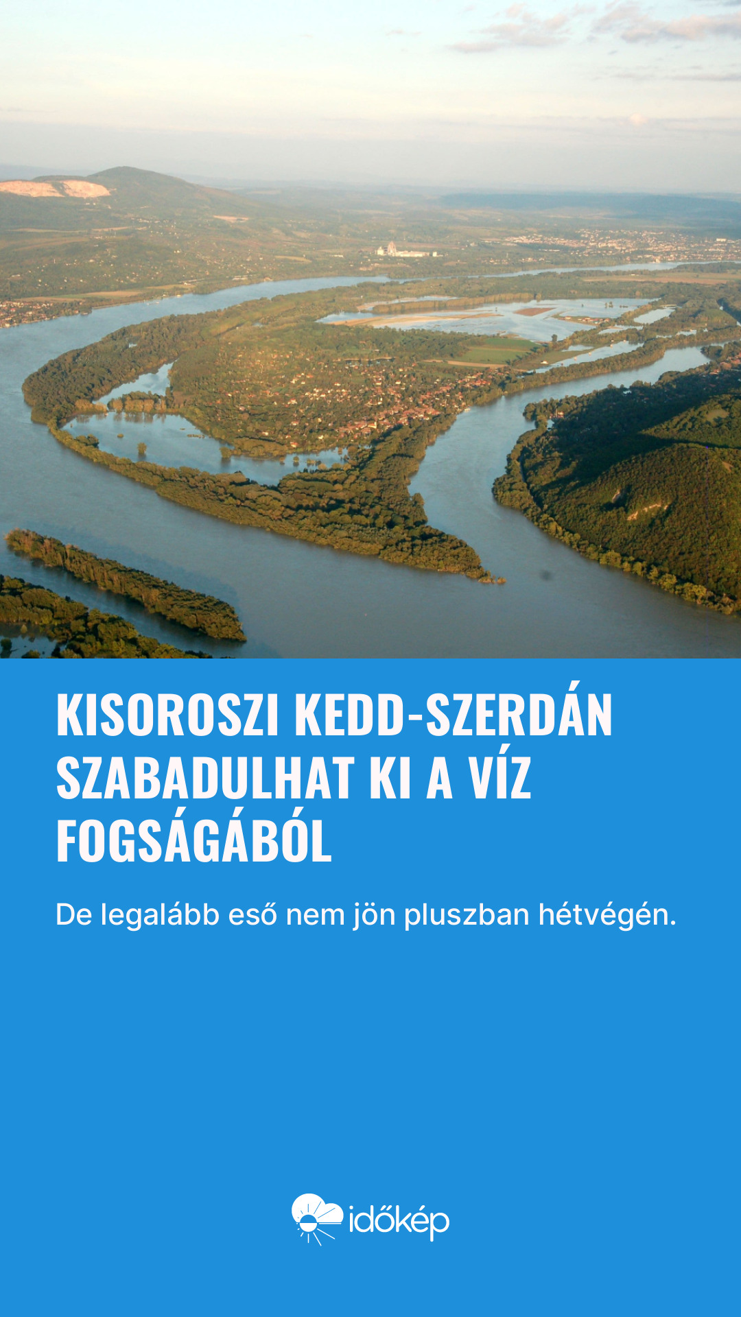 Kisoroszi kedd-szerdán szabadulhat ki a víz fogságából