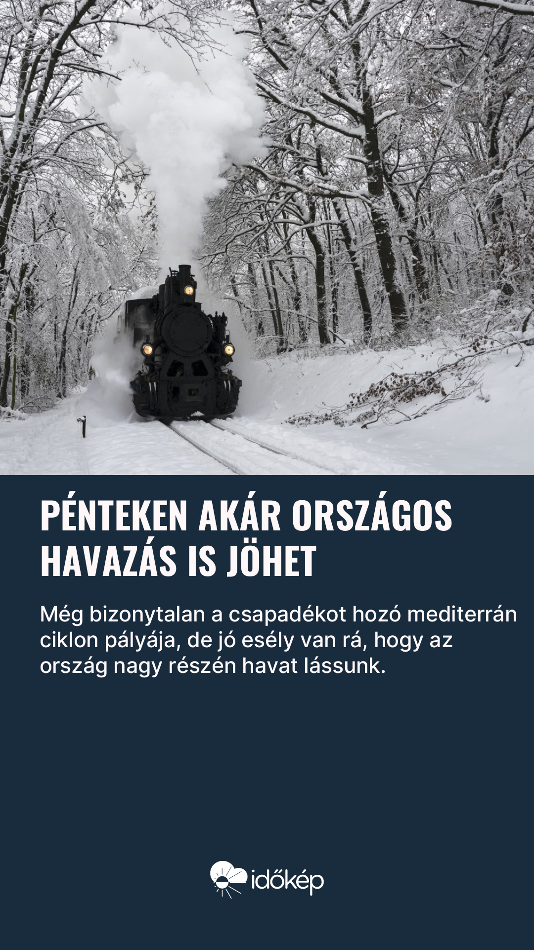 Pénteken akár országos havazás is jöhet