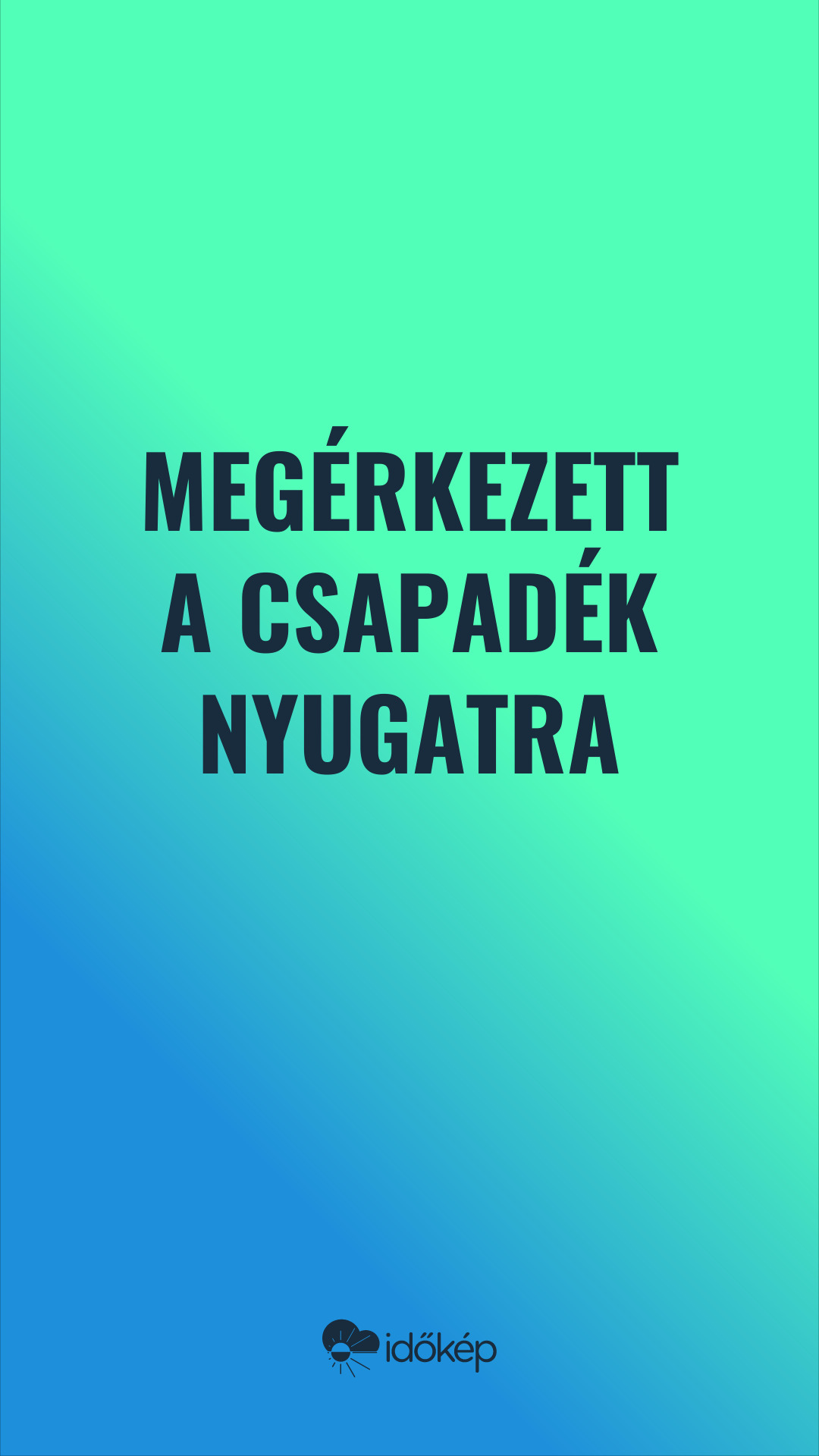 Megérkezett a csapadék nyugatra