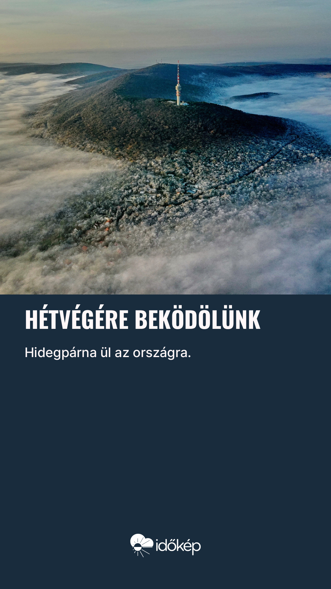 Hétvégére beködölünk