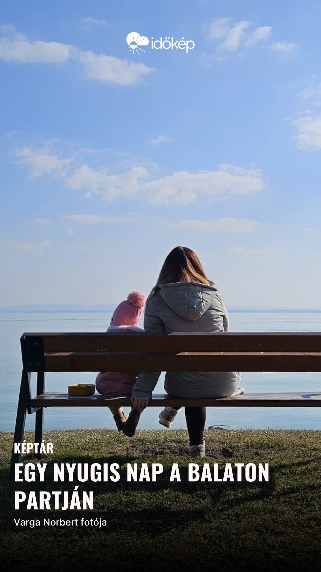 Egy nyugis nap a Balaton partján