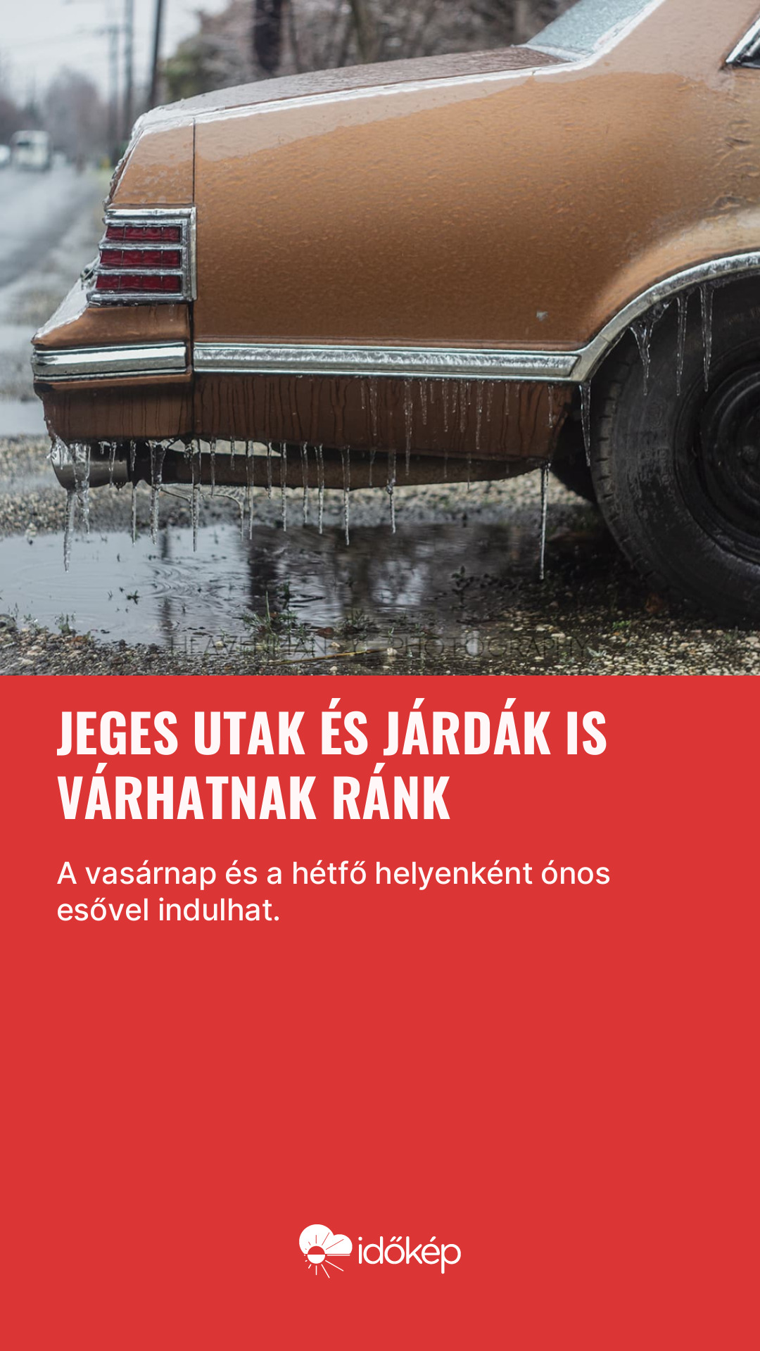 Jeges utak és járdák is várhatnak ránk