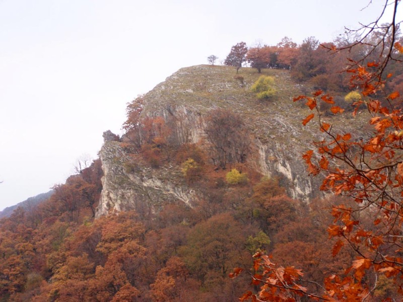 a Vörös-kő a Bükkben