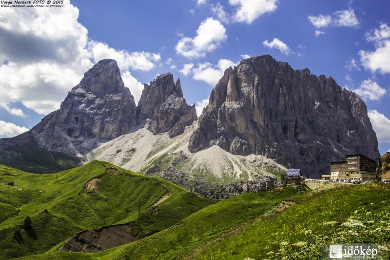 Passo Sella, Dolomitok, Olaszország