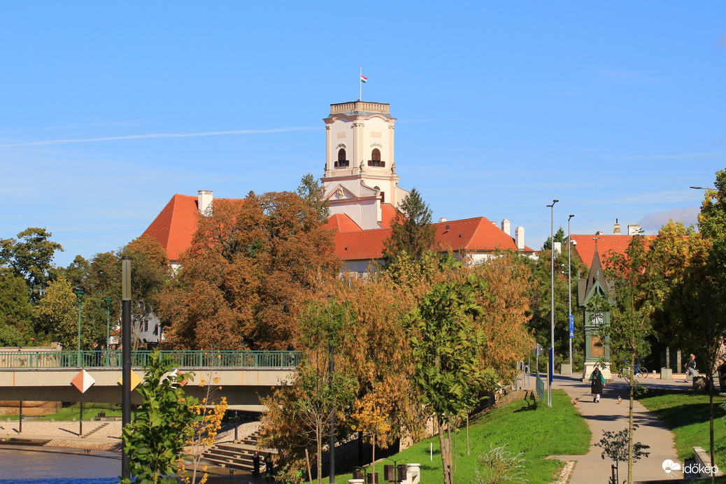 Győri vár ősszel