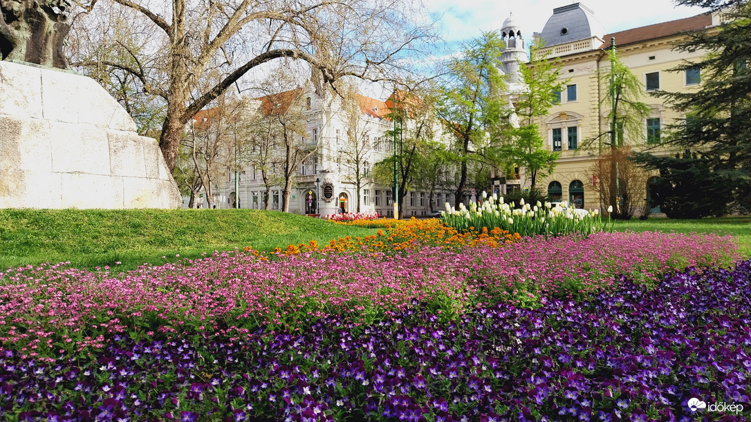 Szeged reggel.