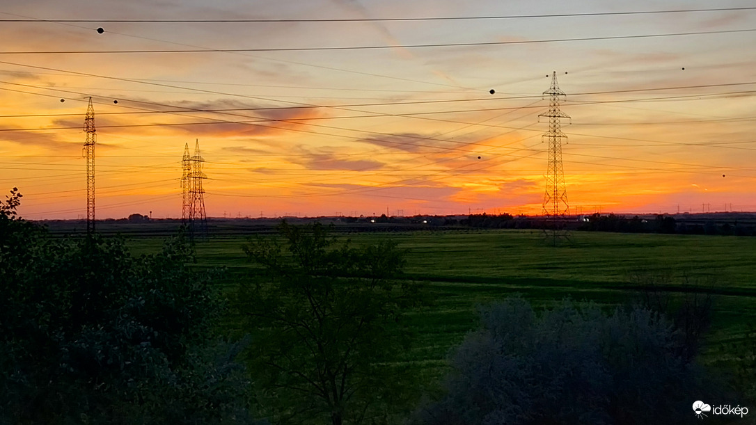 Naplemente Szeged.