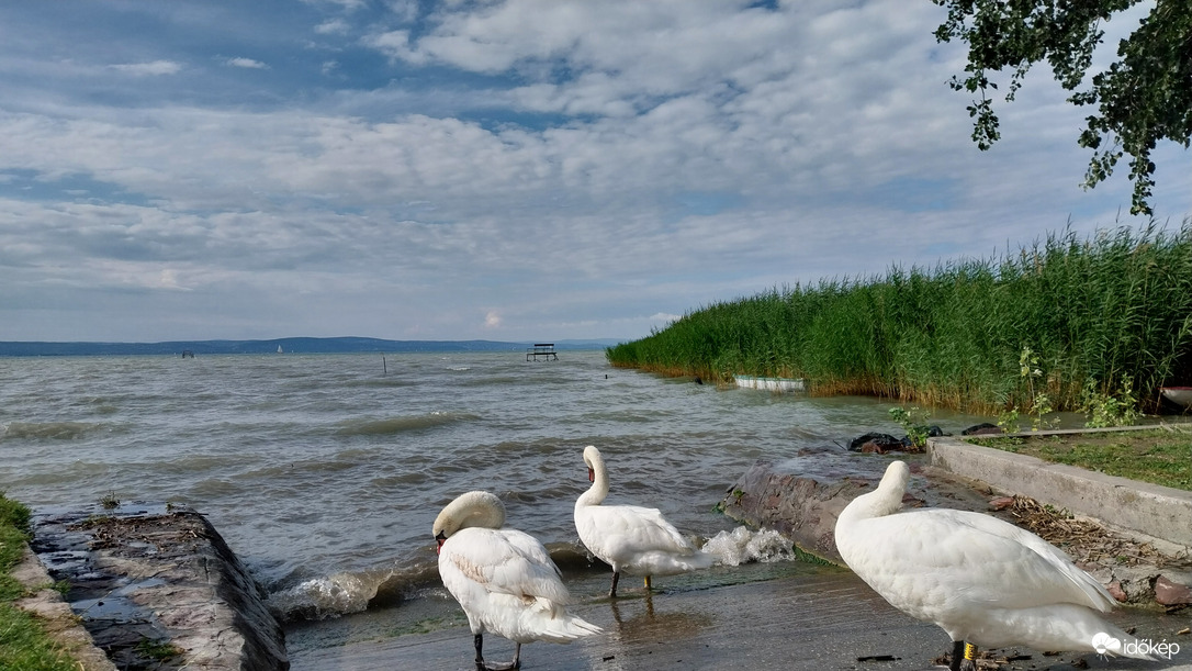 Siófok délután. 