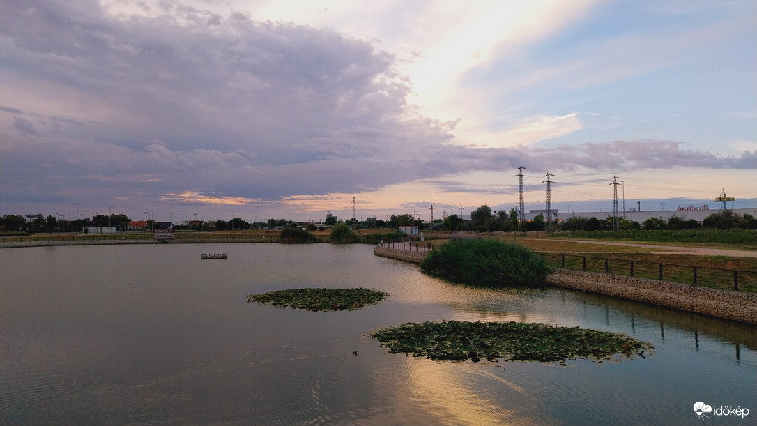 Szeged reggel.