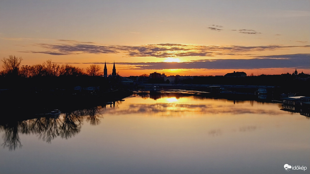 Naplemente Szeged.