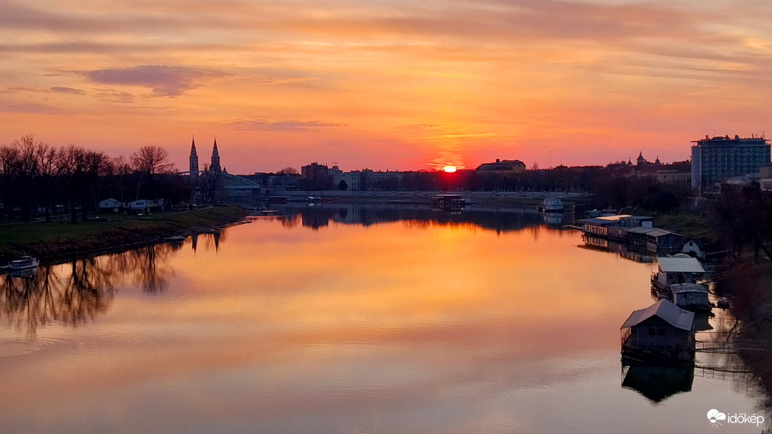 Naplemente Szeged.