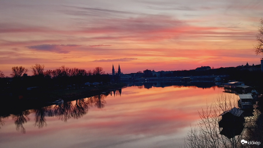 Naplemente Szeged.