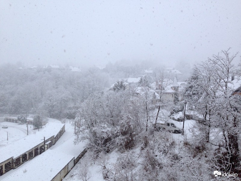 Hatalmas pelyhekben... Zalaegerszeg