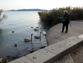 Balatonfüred Tagore sétány