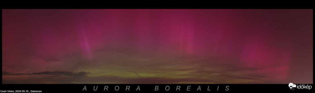 Aurora Borealis - panoráma