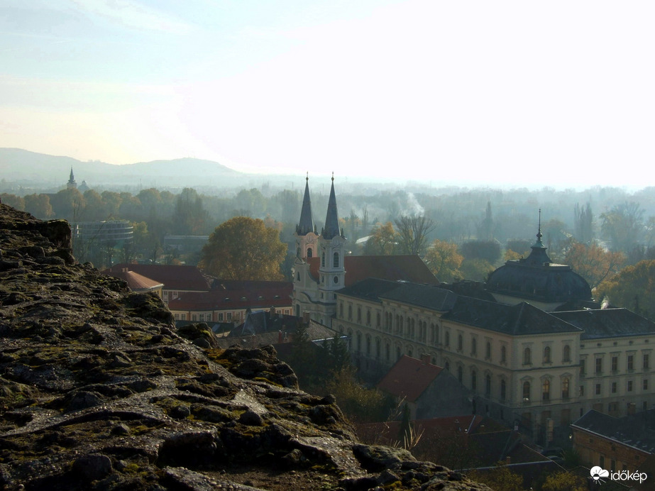 Esztergom látképe a Bazilikától