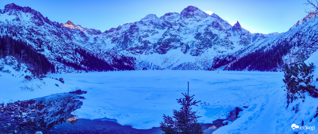 A téli Morskie Oko