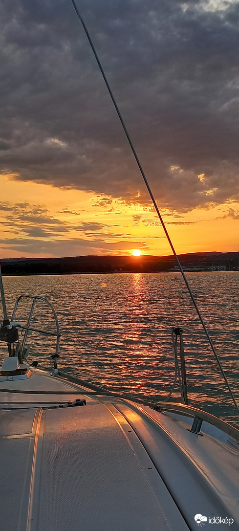 Balatonfüredi naplemente 06.21.