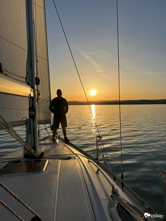 Naplemente Balatonfüreden