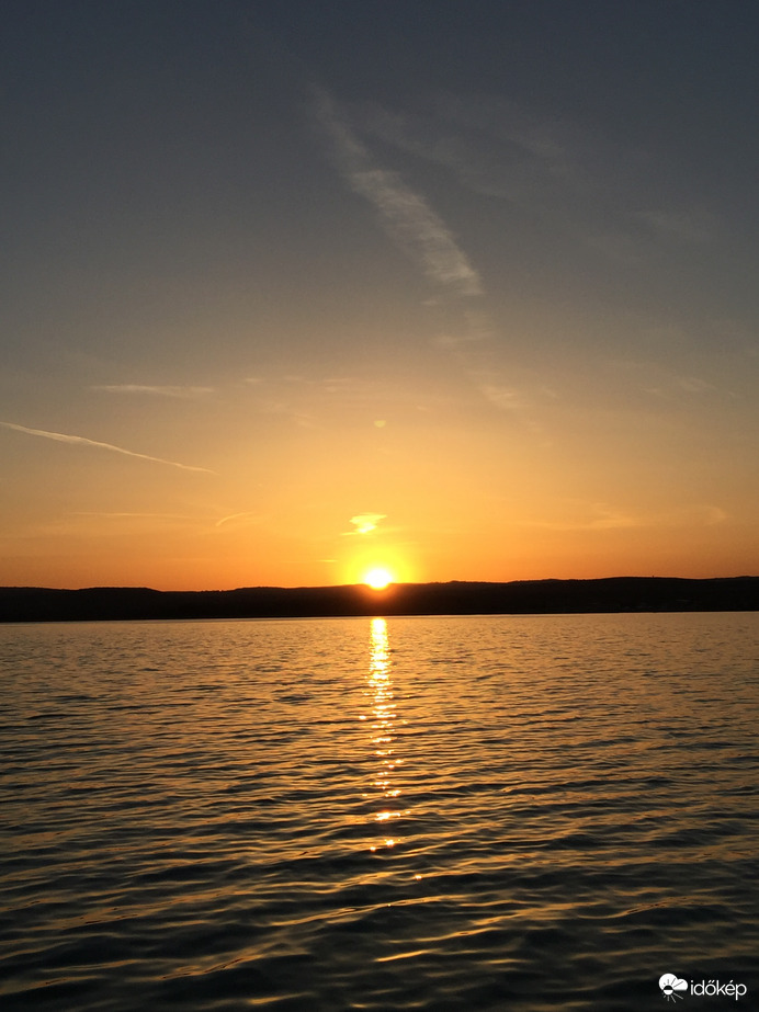 Naplemente Balatonfüreden 