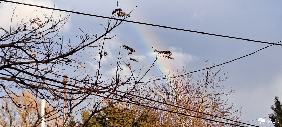 Decemberi szivárvány.