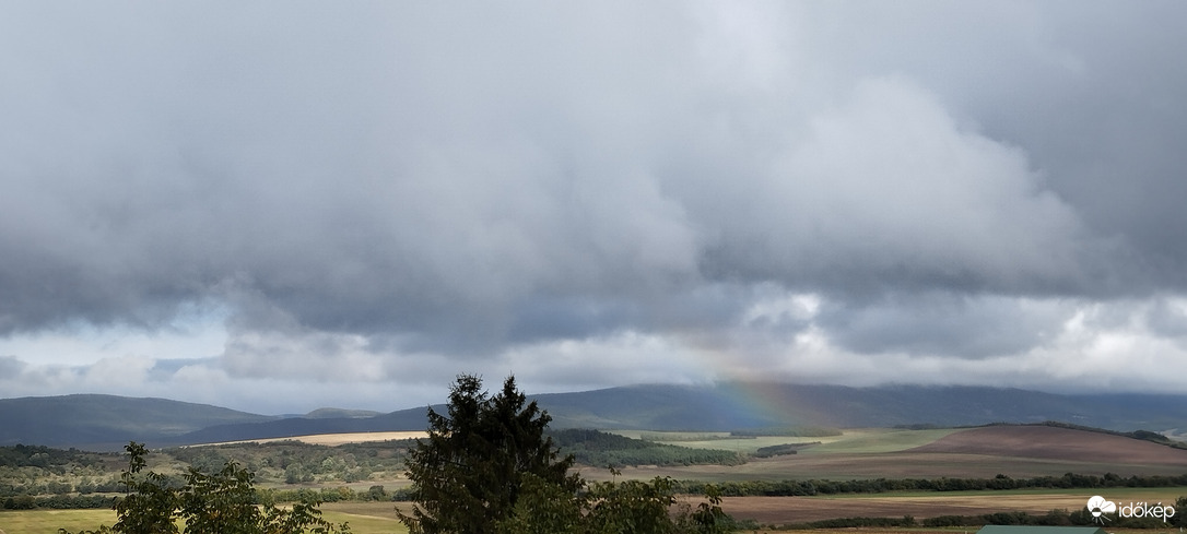 Szivárvány a Cserhát felett 