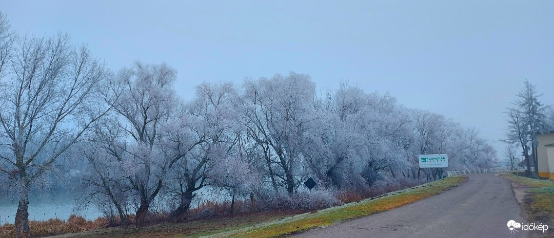 Tiszaörvény télen