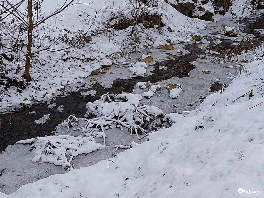 Hideg volt éjszaka (Garadna-patak)  