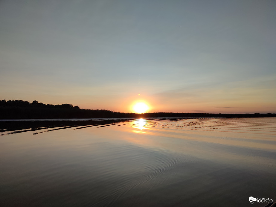 Tisza-tavi naplemente 