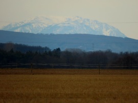 A Schneeberg havas csúcsai