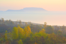 Ködös napkelte Balatongyörökön 11.16.