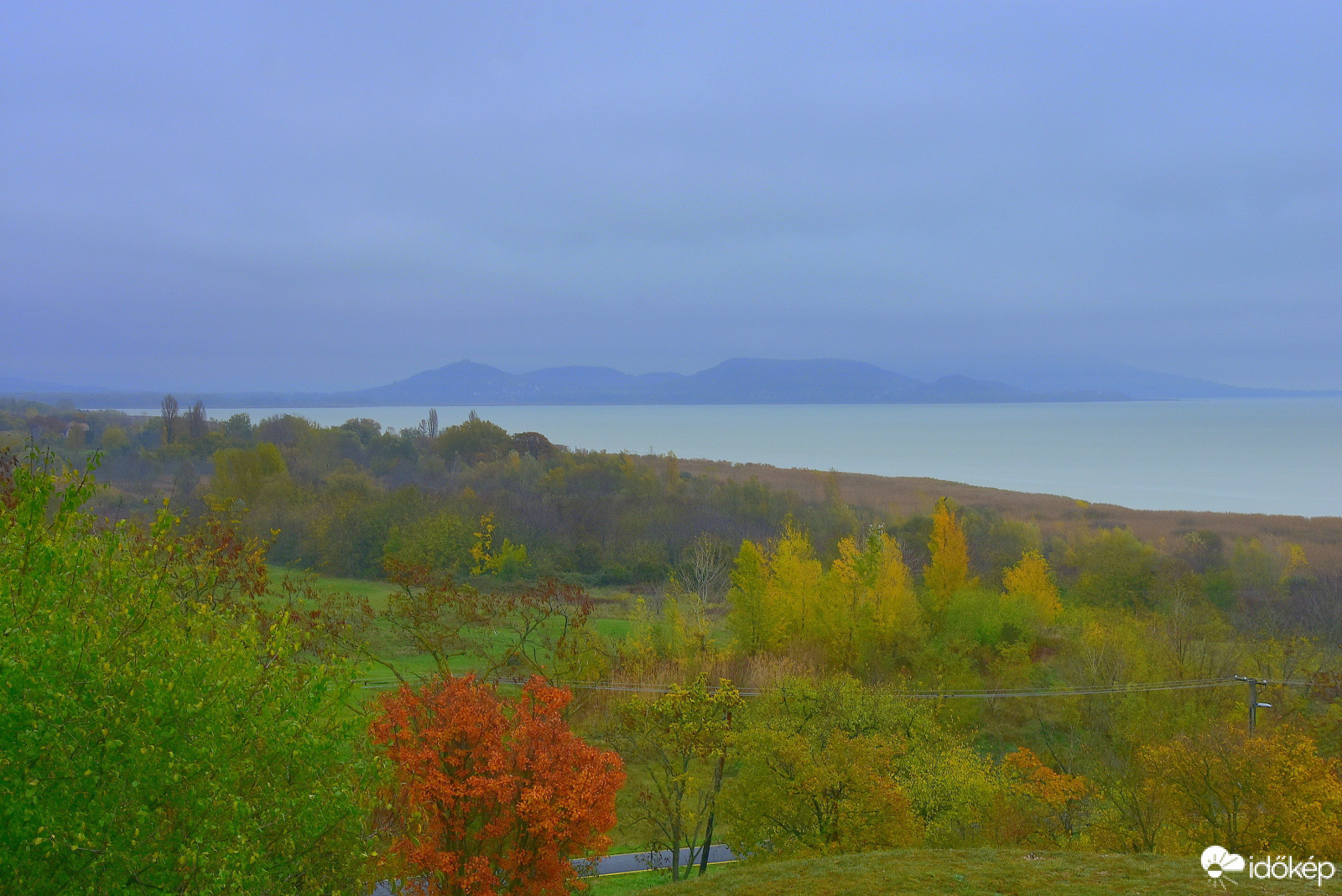 Ösz a Balatongyöröki Szépkilátóról fotózva 11.14.