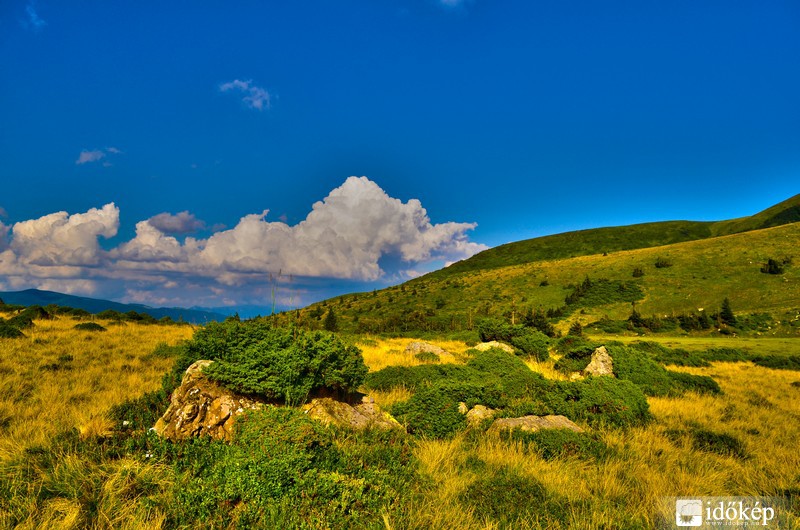 Ősz kezdete a hegyekben