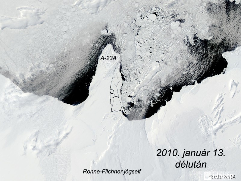 Antarktiszi jég leszakadása 3.