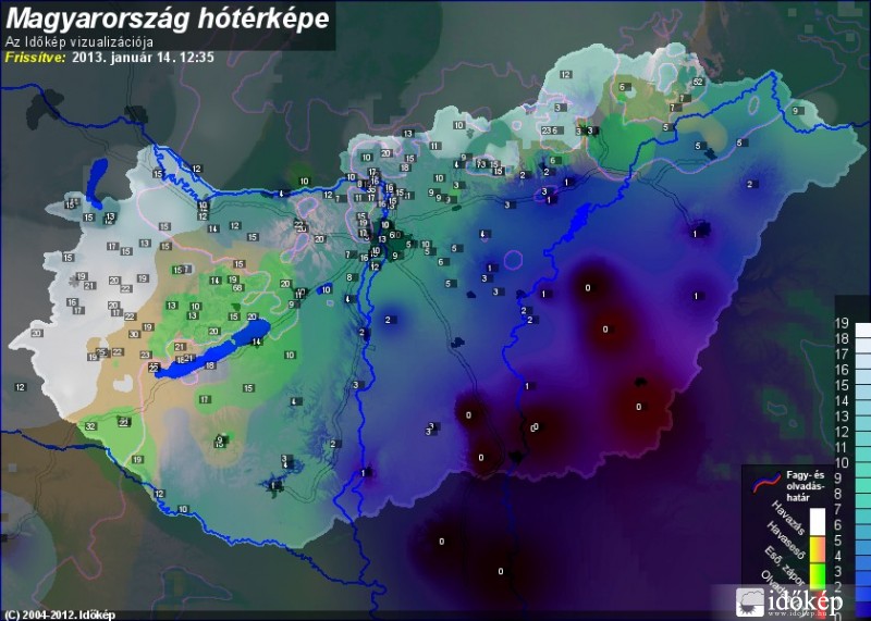 Aktuális hóhelyzet