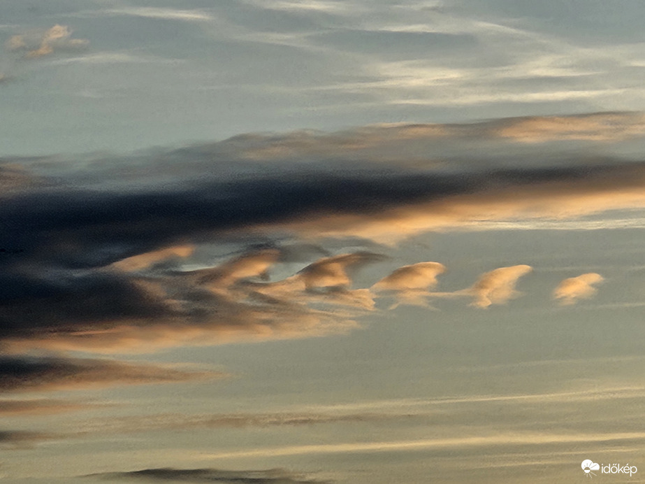 Kelvin-Helmholtz felhők 