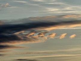 Kelvin-Helmholtz felhők 