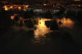 Víziváros víz alatt - Esztergom, 2024.09.19 hajnal