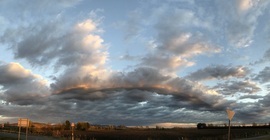 Reggeli sárközi panoráma