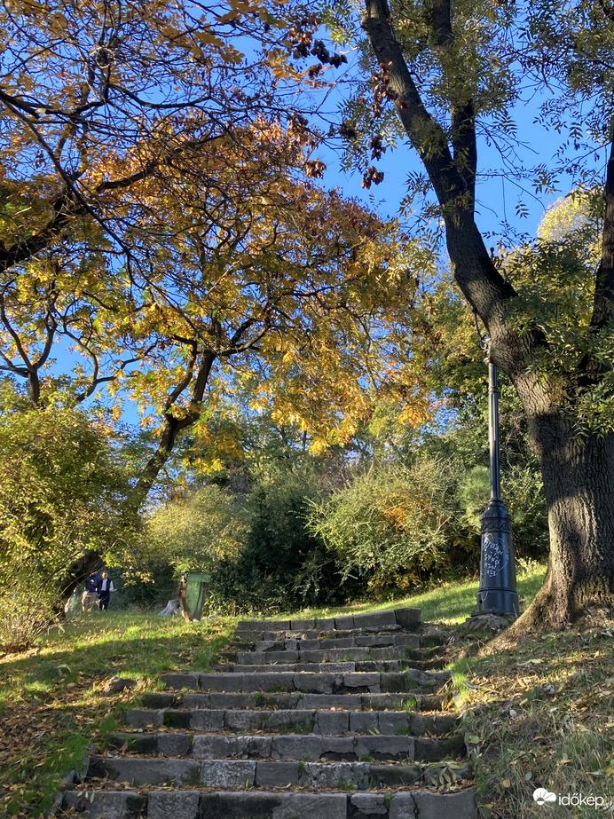 Őszi színekben a Gellért-hegy