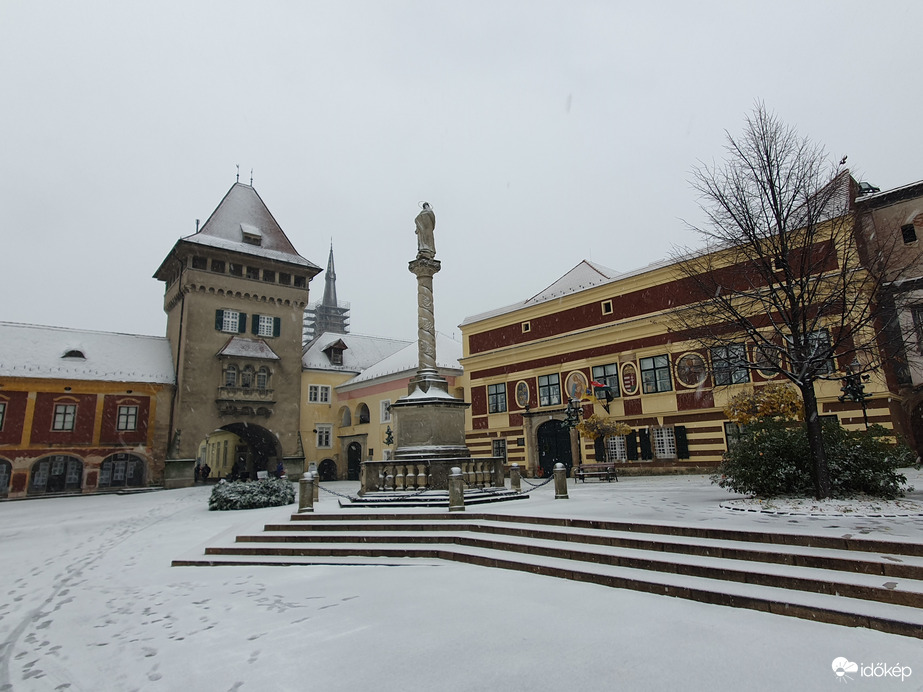 Kőszeg intenzíven havazik