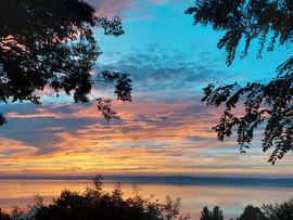 Naplemente Balatonvilágoson