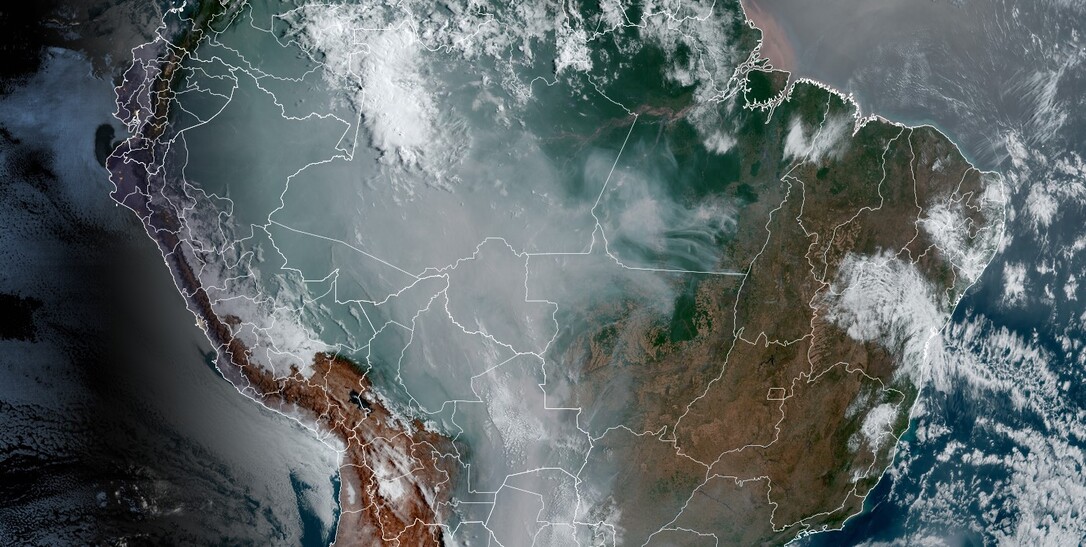 Térkép: GOES-16 NOAA