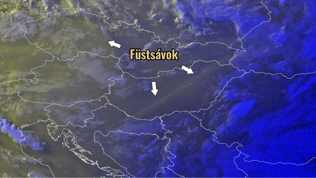 Térkép: EumetSat