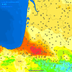 Térkép: Meteociel.fr