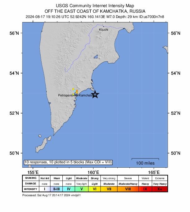 Térkép: USGS