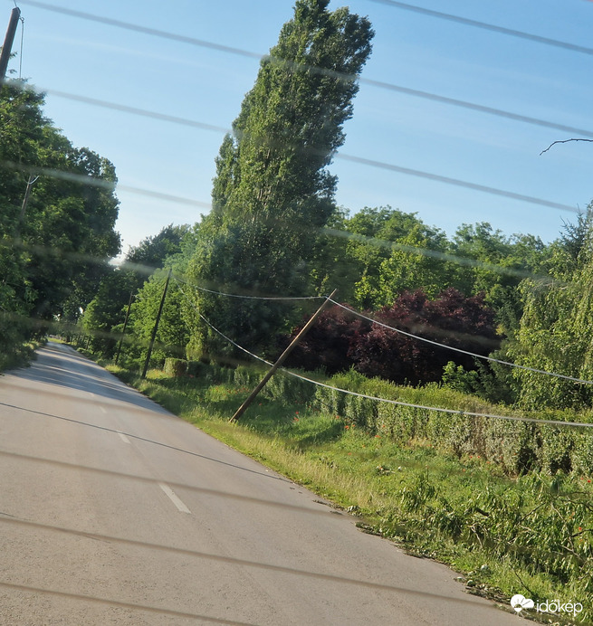 Pénteki Vihar Pusztitás