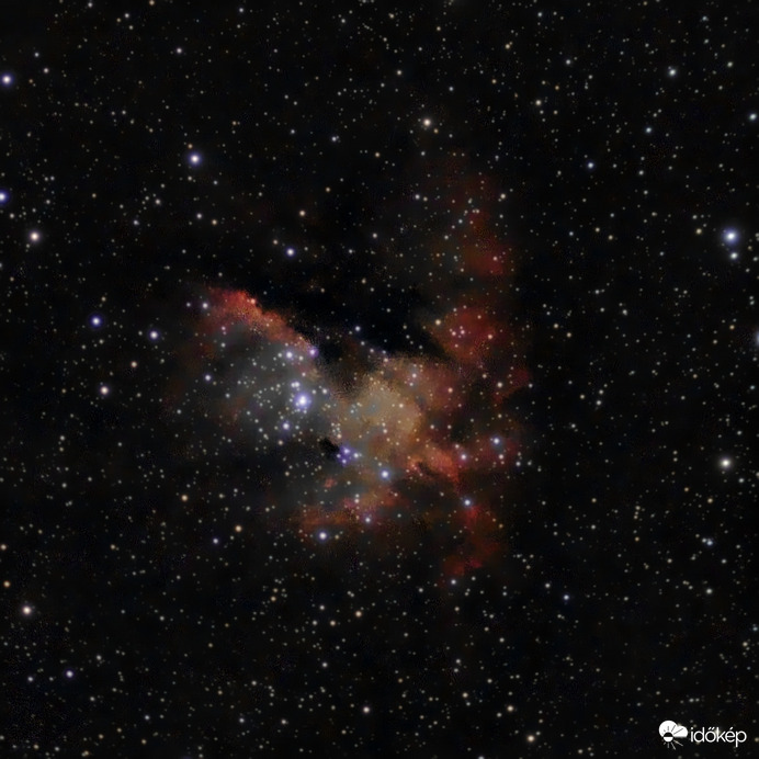 Pacman Köd (NGC 281W)