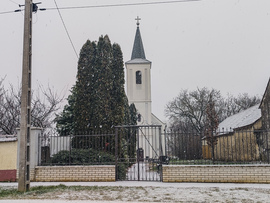 Megérkezett a tél kis falunkban